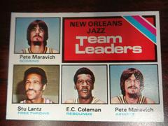 New Orleans Jazz Team Leaders Basketball Cards 1975 Topps Prices