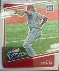 Alec Bohm Baseball Cards 2021 Panini Donruss Optic The Rookies Prices