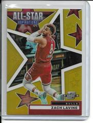 Zach LaVine [Gold] #14 Basketball Cards 2021 Panini Contenders Optic All Star Aspirations Prices