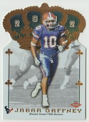 Jabar Gaffney Football Cards 2002 Pacific Crown Royale Prices