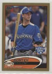 Buster Posey [Gold] Baseball Cards 2012 Topps Update Prices