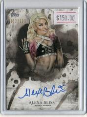 Alexa Bliss Wrestling Cards 2018 Topps WWE Undisputed Autographs Prices