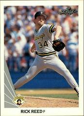 Rick Reed #427 Baseball Cards 1990 Leaf Prices