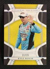 Kyle Busch [Silver] #18 Racing Cards 2022 Panini National Treasures Nascar Prices