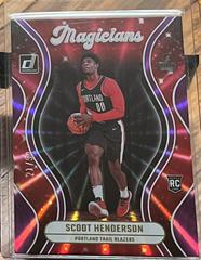 Scoot Henderson [Purple] #2 Basketball Cards 2023 Panini Donruss Magicians Prices