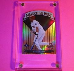Juan Gonzalez [Mach II] #FB10 Baseball Cards 1999 Bowman's Best Franchise Prices