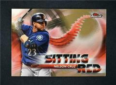 Nelson Cruz #SR-NC Baseball Cards 2018 Topps Finest Sitting Red Prices