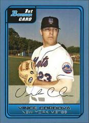 Vince Cordova #B59 Baseball Cards 2006 Bowman Prospects Prices