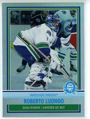 Roberto Luongo [Retro Rainbow] Hockey Cards 2009 O Pee Chee Prices