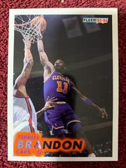 Terrell Brandon #34 Basketball Cards 1993 Fleer Prices