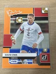 David Zima [Orange] #2 Soccer Cards 2022 Panini Donruss The Rookies Prices