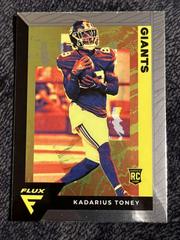 Kadarius Toney #FX-14 Football Cards 2021 Panini Chronicles Flux Rookies Prices