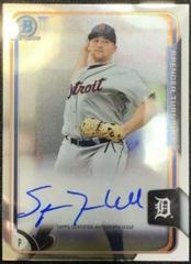 Spencer Turnbull #STU Baseball Cards 2015 Bowman Chrome Autograph Prospect Prices