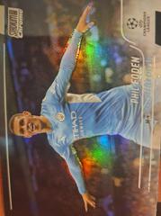 Phil Foden [Refractor] Soccer Cards 2021 Stadium Club Chrome UEFA Champions League Prices