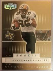 Deuce McAllister [National Treasures Silver] Football Cards 2001 Playoff Preferred Prices