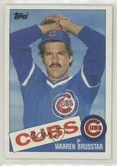 Warren Brusstar #189 Baseball Cards 1985 Topps Prices