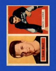 Leon Hart #118 Football Cards 1957 Topps Prices