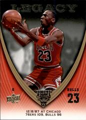 Michael Jordan #200 Basketball Cards 2008 Upper Deck Jordan Legacy Prices