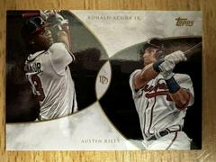 Austin Riley, Ronald Acuna Jr. [Black] Baseball Cards 2019 Topps on Demand Dynamic Duals Prices