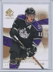 Anze Kopitar [Limited] Hockey Cards 2008 SP Authentic Prices