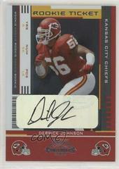 Derrick Johnson [Autograph] Football Cards 2005 Playoff Contenders Prices