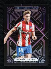 Marcos Llorente [Electric Etch Purple] #151 Soccer Cards 2021 Panini Obsidian Prices