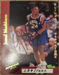 Jamal Mashburn Basketball Cards 1995 Classic Superior Pix Autographs Prices