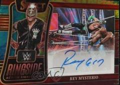Rey Mysterio [Tie Dye Prizm] Wrestling Cards 2022 Panini Select WWE Ringside Action Signatures Prices