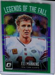 Eli Manning [Blue] #3 Football Cards 2016 Panini Donruss Optic Legends of the Fall Prices