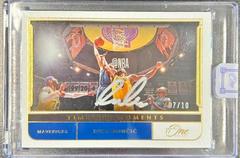 Luka Doncic [Gold] #TM-LDC Basketball Cards 2021 Panini One and One Timeless Moments Autographs Prices
