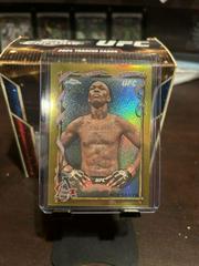 Israel Adesanya [Gold Refractor] #AAG-7 Ufc Cards 2024 Topps Chrome UFC Allen & Ginter Prices