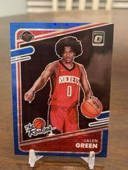 Jalen Green [Blue Pulsar] #2 Basketball Cards 2021 Panini Donruss Optic The Rookies Prices