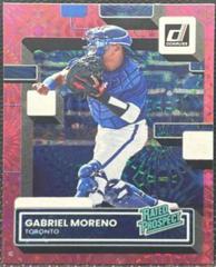 Gabriel Moreno [Pink Fireworks] #RP-4 Baseball Cards 2022 Panini Donruss Rated Prospects Prices