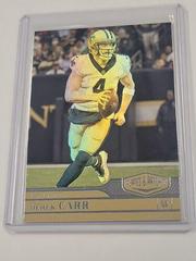 Derek Carr #107 Football Cards 2023 Panini Plates and Patches Prices