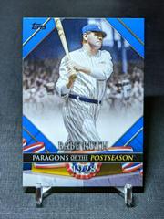 Babe Ruth [Blue] #PP-13 Baseball Cards 2022 Topps Update Paragons of the Postseason Prices