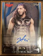 Mustafa Ali [Blue] #FR-MA Wrestling Cards 2021 Topps WWE Undisputed Framed Autographs Prices