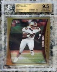 Jerry Rice [Refractor] #38 Football Cards 1998 Topps Chrome Prices