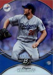 Clayton Kershaw [Purple] Baseball Cards 2016 Bowman Platinum Prices