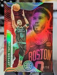 Jayson Tatum [Red] #1 Basketball Cards 2021 Panini Illusions Prices