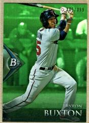 Byron Buxton [Green Refractor] Baseball Cards 2014 Bowman Platinum Chrome Prospects Prices