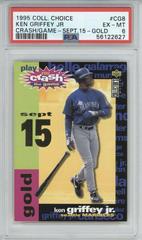 Ken Griffey Jr. [Gold] Baseball Cards 1995 Collector's Choice Crash the Game Prices