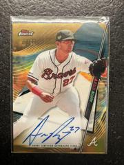 Austin Riley [Gold Refractor] Baseball Cards 2020 Topps Finest Autographs Prices