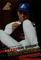 Pedro Martinez Baseball Cards 1998 Pinnacle Inside Prices