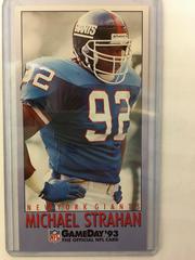 Michael Strahan Football Cards 1993 Fleer Gameday Prices