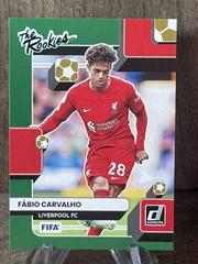 Fabio Carvalho [Green] #10 Soccer Cards 2022 Panini Donruss The Rookies Prices