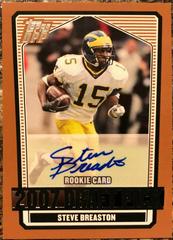 Steve Breaston [Autograph] Football Cards 2007 Topps Draft Picks & Prospects Prices