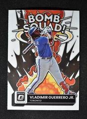 Vladimir Guerrero Jr. #BS-2 Baseball Cards 2022 Panini Donruss Optic Bomb Squad Prices