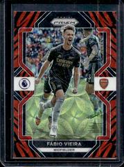 Fabio Vieira [Choice Tiger Stripe] Soccer Cards 2022 Panini Prizm Premier League Prices