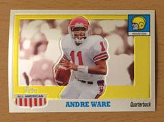 Andre Ware [Chrome] #77 Football Cards 2005 Topps All American Prices