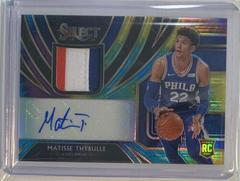 Matisse Thybulle [Tie Dye] Basketball Cards 2019 Panini Select Rookie Jersey Autographs Prices